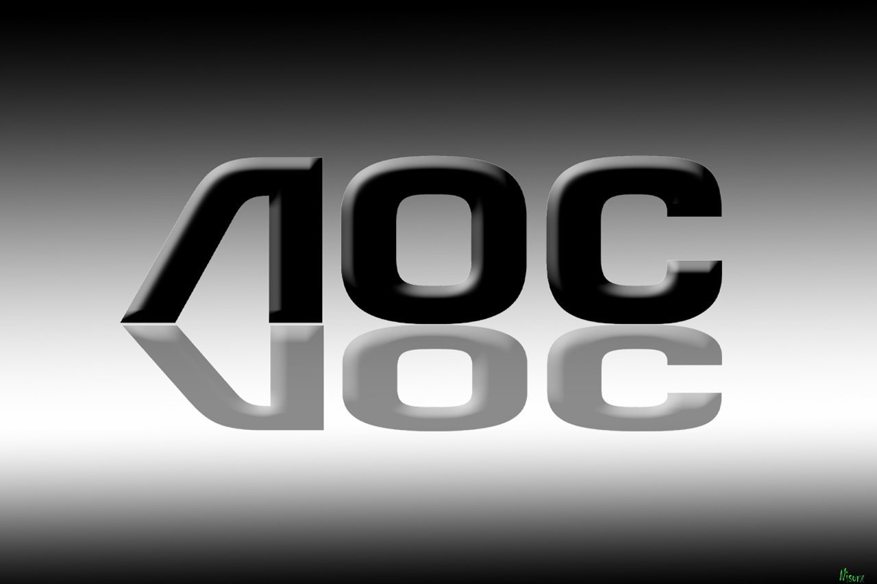 AOC Logo by Nisorx - Desktop Wallpaper