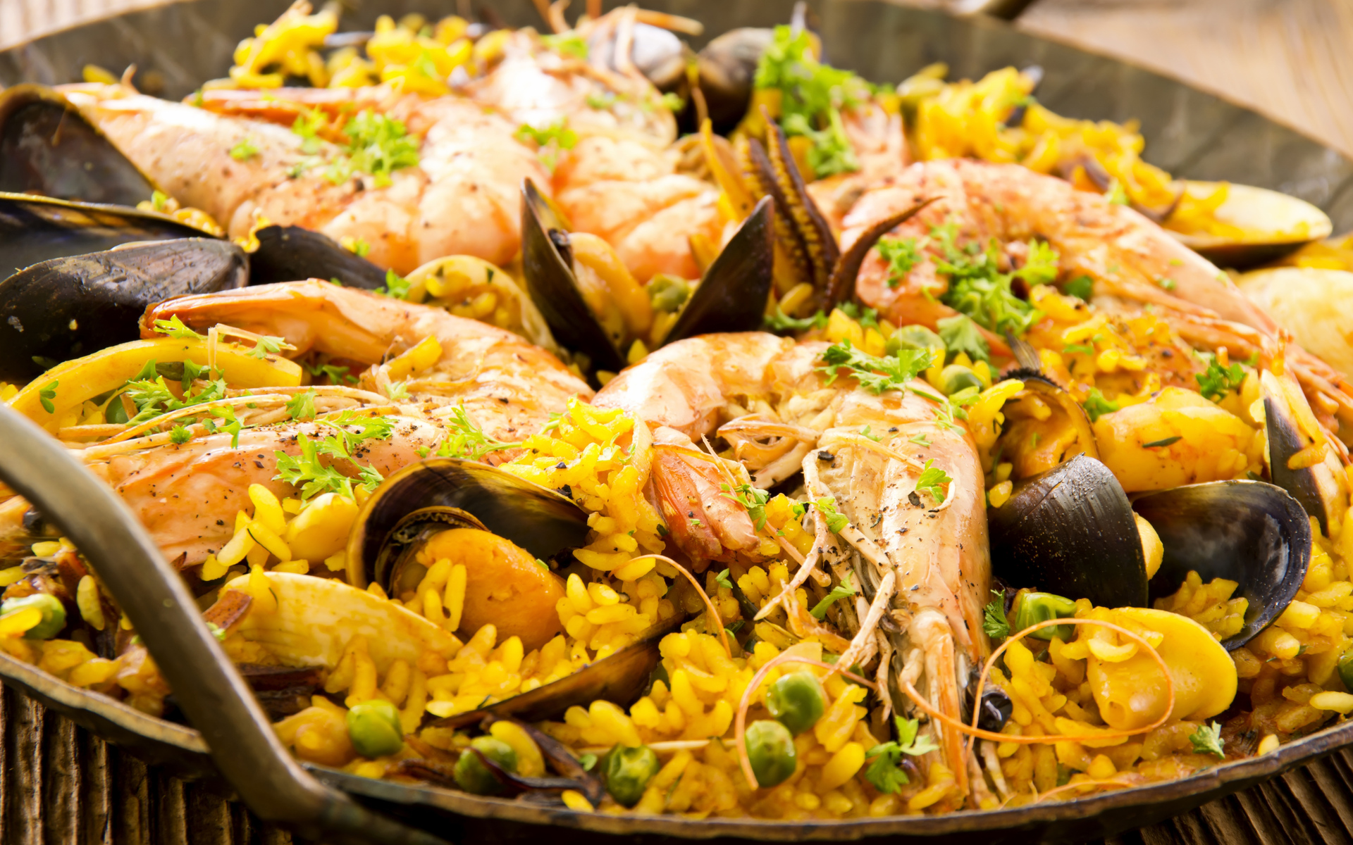 If you haven't had paella, go have some, right now. It's so good.