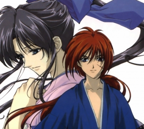 Kenshin and Kaoru - Desktop Wallpaper