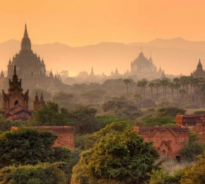 Bagan Myanmar Ruins - Desktop Wallpaper