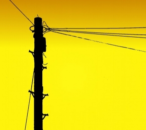 Telegraph Pole by Gavin Edwards - Desktop Wallpaper